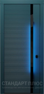 Стальная дверь Дверь модерн №8 с отделкой МДФ ПВХ