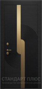 Стальная дверь Дверь модерн №5 с отделкой МДФ ПВХ
